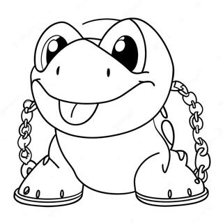 Chain Chomp Coloring Page 41913-33138