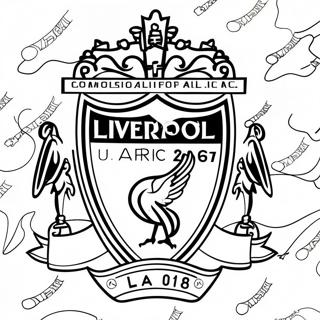 Liverpool Football Club Coloring Page 41933-33135