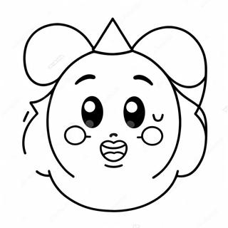 Disney Emoji Coloring Pages