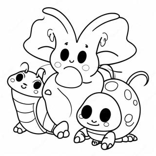 Bugsnax Coloring Pages