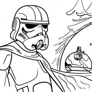 Realistic Star Wars Coloring Page 42003-33173