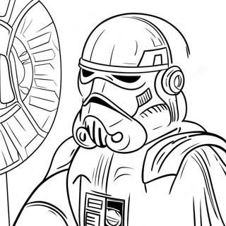 Realistic Star Wars Coloring Page 42003-33174