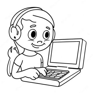 Internet Safety Tips Coloring Page 42023-33194