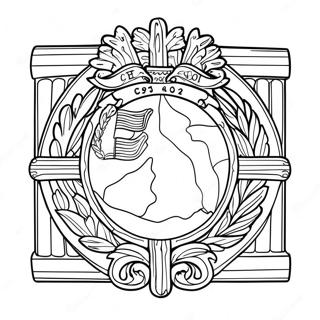 Portugal Flag Coloring Page 42053-33226