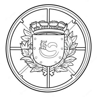 Portugal Flag Coloring Page 42053-33227