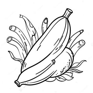 Fortnite Banana Coloring Pages