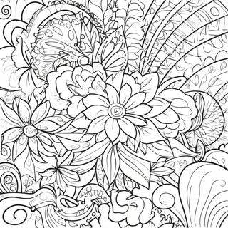 Colorful Pages Cover Coloring Page 42073-33251