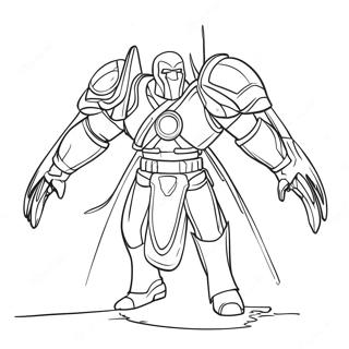 Technoblade Coloring Page 42083-33256