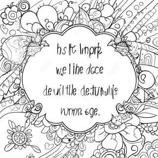 Funny Sayings Quote Curse Words Coloring Page 4210-3350