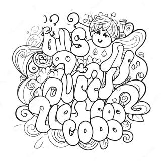 Funny Sayings Quote Curse Words Coloring Page 4210-3351