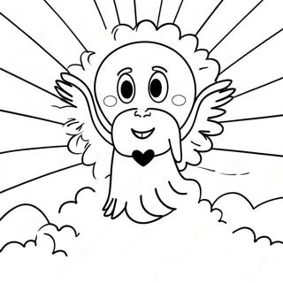 God Loves You Coloring Page 42113-33273