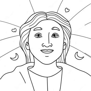 God Loves You Coloring Page 42113-33275