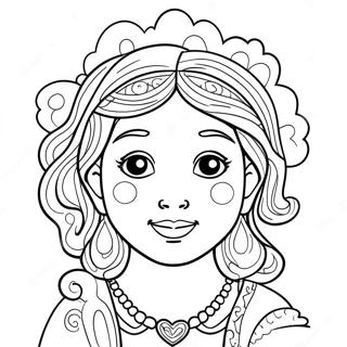 Colorful God Loves You Coloring Page 42114-33279