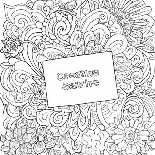 Creative Sayings Quote Curse Words Coloring Page 4211-3354