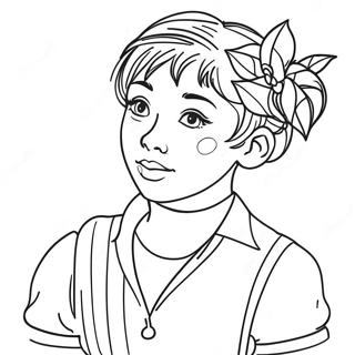 Komi Can T Communicate Coloring Page 42123-33288