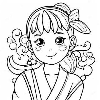 Saiki K Coloring Page 42133-33299