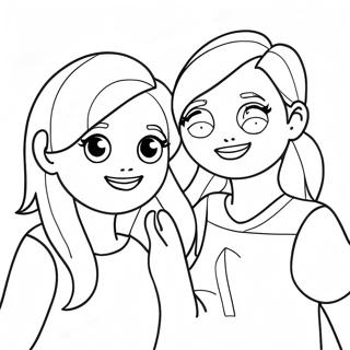 Friendship Bff Coloring Pages