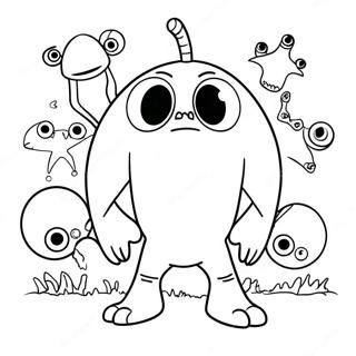 Monsters Vs Aliens Coloring Page 42193-33348