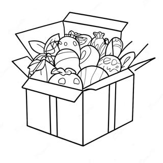 Box Coloring Page 42253-33380