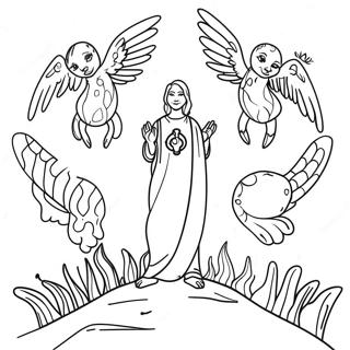 Magical Creatures Transfiguration Coloring Page 42324-33462