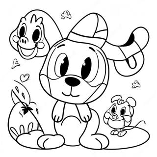 Disney Doorables Coloring Page 42333-33448