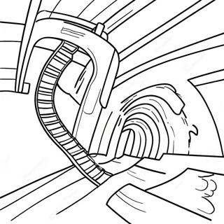 Marble Run Coloring Pages