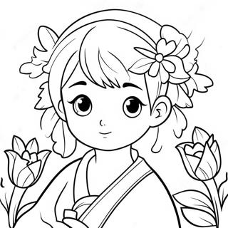 Kanae Coloring Pages