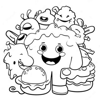 Grossery Gang Coloring Pages