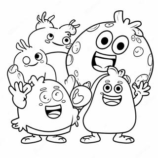 Grossery Gang Coloring Pages