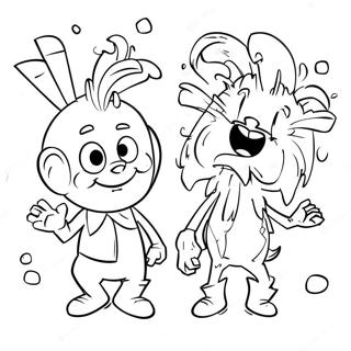 Stinky And Dirty Coloring Pages