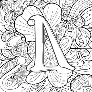 Lowercase A Coloring Pages