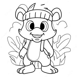 Blooket Game Characters Coloring Page 42714-33759