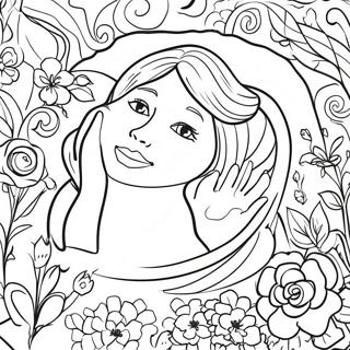 Self Care Mental Health Coloring Pages