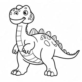 Stor Dinosaur Fargeleggingsark 42793-33813