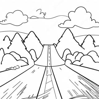 Road Coloring Page 42813-33854