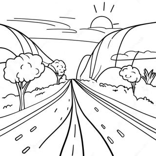 Road Coloring Page 42813-33855