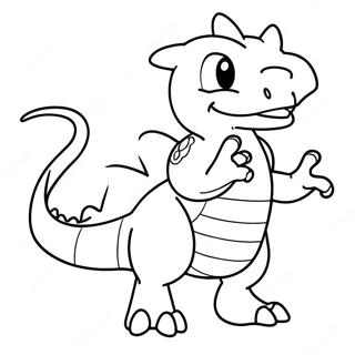 Charmeleon Coloring Page 42823-33842