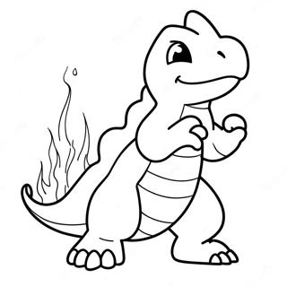 Charmeleon Coloring Page 42823-33843