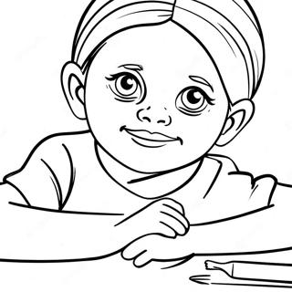 Special Needs Students Coloring Pages