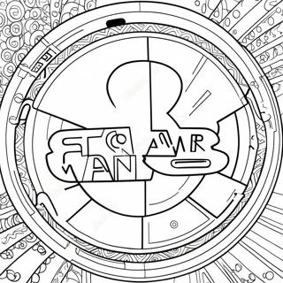 Star Wars Logo Coloring Page 42923-33920