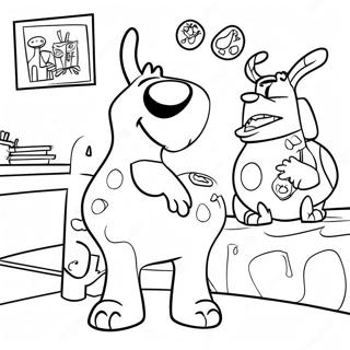 Rocko's Modern Life Coloring Pages