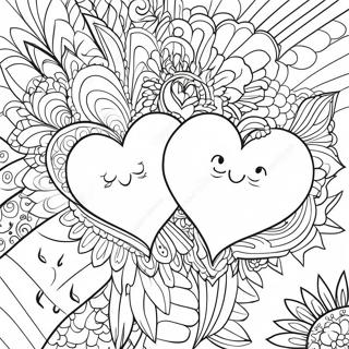 Soulmate Love Quotes Coloring Page 4300-3419