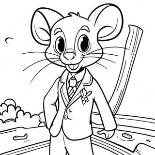 Geronimo Stilton Boyama Sayfası 43013-33988