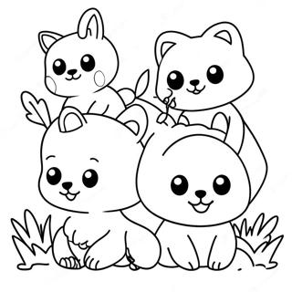 Animal Precious Moments Coloring Pages