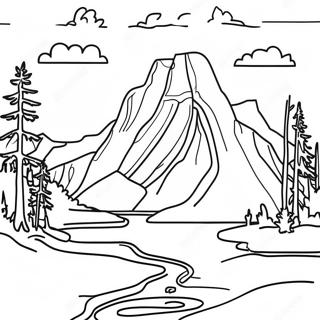 Yellowstone Coloring Pages