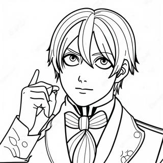 Black Butler Coloring Page 43093-34055