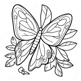 Leafwing Coloring Page 43173-34123