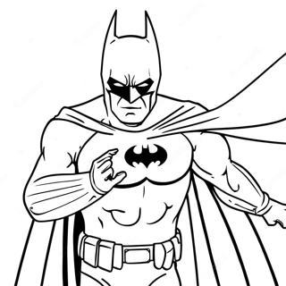 Batman In Action Coloring Page 431-341