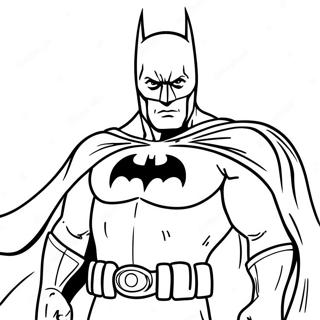 Batman In Action Coloring Page 431-343