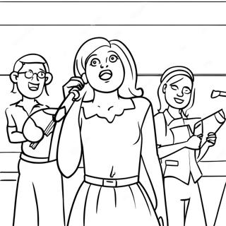 Ms Rachel Singing With Friends Coloring Page 43274-34198